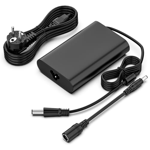 Etssembo Cargador Portátil 90W Compatible con DELL Latitude 5400 5401 5500 5501 Inspiron 3280 7506 Latitude 7300 7400 RT74M 0RT74M VRJN1 LA90PM111 PA 1900 32D5 LA90PM130 XPS Studio Laptops