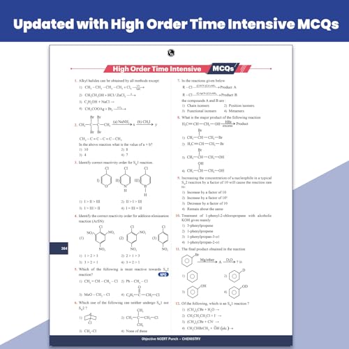 Image of PW Objective NCERT Punch 5.0 Physics, Chemistry and Biology Combo Set of 3 Books l Updated with Most Probable NEET Potential Questions (NPQ) For End Time Preparation