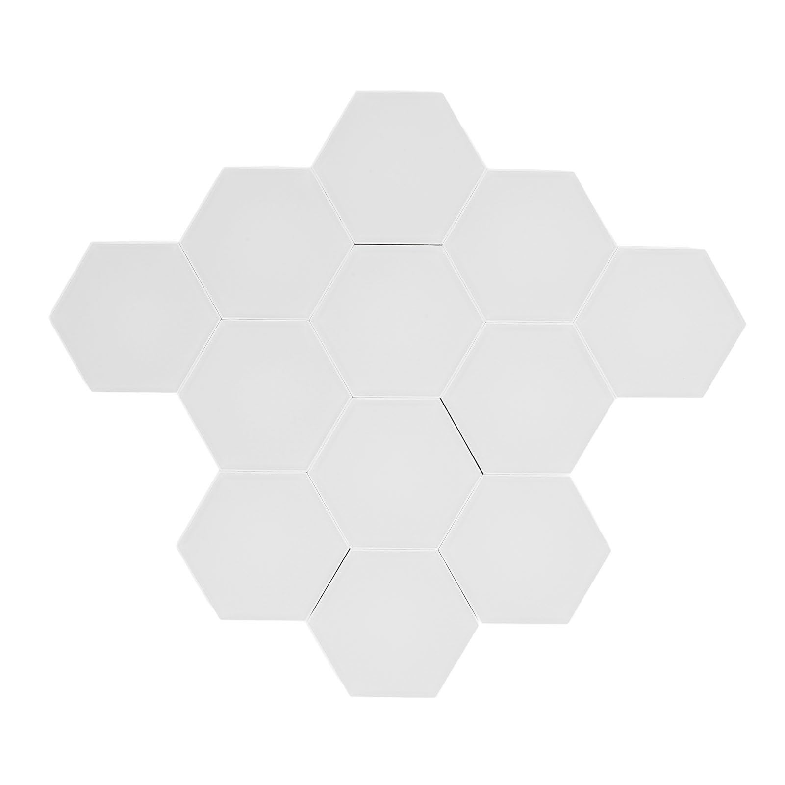 Ensemble de 12 Panneaux Lumineux Hexagonaux, Lumières de