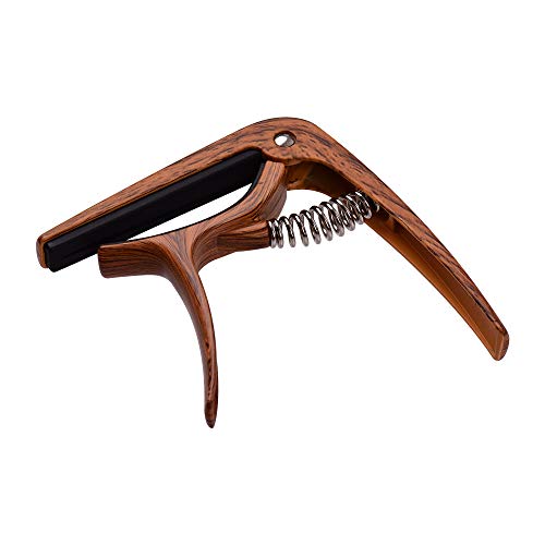 EURYTKS Accordeur de Guitare Capodastre en Alliage de Zinc Clip de Variation de tonalité Design Ergonomique Capodastre… - Les Beatles, Paul McCartney, John Lennon, RIngo Starr, George Harrison EURYTKS Accordeur de Guitare Capodastre en Alliage de Zinc Clip de Variation de tonalité Design Ergonomique Capodastre… – Image 3