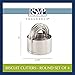 RSVP International Endurance Round Biscuit Cutters - Stainless Steel, Set of 4 | Nest for Easy Storage | For Cutting Thick or Thin Dough | Professional | High Handle Arch