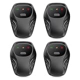 2026 Upgraded Ultrasonic Pest Repeller Indoor, Mouse Repellent for Spider Bug Roach Ant Mosquito Rat Mice Insect Deterrent, Pest Control for Home Kitchen Garage Warehouse, 3 Mode Switching, 4 Pack