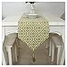 Runner tavola Tabella Cerimonia Nuziale Tabella Corridori Nord degli Stati Uniti Tabella Stile Europeo Runner Ricama Runner for Matrimonio Hotel Cena for Scarpiera (Color : Green, Size : 32x200cm)