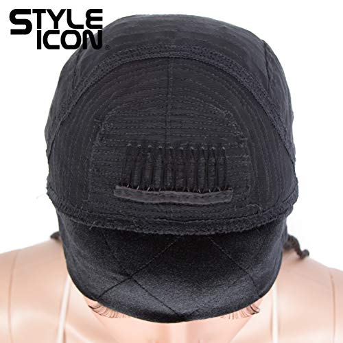 Style Icon Headband Braided Wig 37” Long Braid Wig Machine Made Glueless Headband Wig For Black Women (37 Inch, 1B) #TOP4