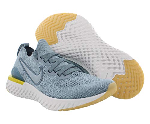 Nike Epic React Flyknit 2 (GS) Big Kids' Running Shoes Aviator Grey/Aviator Grey aq3243-005 (5 M US)4