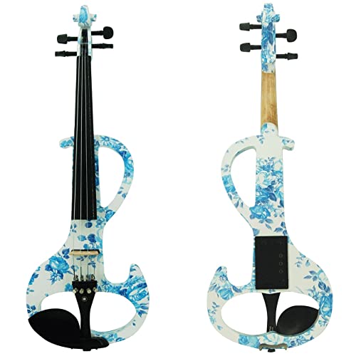 Profissional violino Kit De Violino Eletrônico Silencioso Profissional De Madeira Maciça Colorida Ta