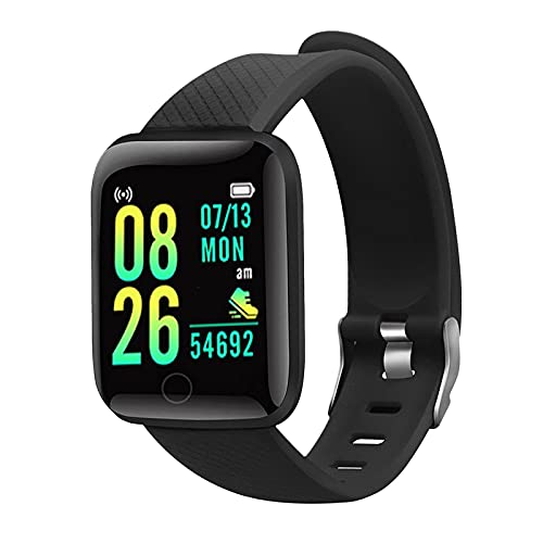 Byikun Smart Watch That Can Text And Call, 116S Heart Rate Watch Smart Wristband Waterproof Sports Watch For Men Women, Fitness Watch, Activity Trackers And Smartwatches For Iphone Android #A #TOP4