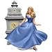Westland Giftware Disney Cinderella When The Clock Strikes Midnight Magnetic Ceramic Salt & Pepper Shaker Set, Multicolor