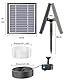 Biling Solar Springbrunnen für außen, 2.5W Solar Teichpumpe mit Filter Solar Brunnenpumpen, Solar Wasserpumpe Außen Solar Brunnen mit Wasserleitung für Miniteich, Solar Wasserspiel Draussen