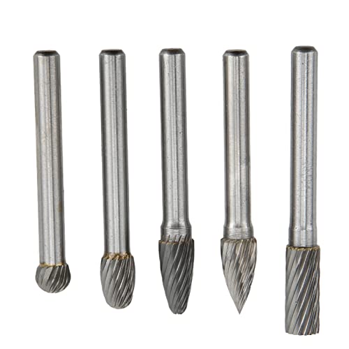 Set de 5 fresas rotativas de carburo de tungsteno miniatura 2