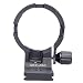 iShoot Metal Tripod Mount Ring Lens Collar Compatible with Canon EF-E Sigma MC-11 Mount Converter Lens Adapter Ring, Lens Support Holder Bracket Bottom is Arca-Swiss Fit Quick Release Plate