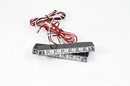 All Ride 871125254492 Paar Streifen Tagfahrlicht 6LED Blau DRL 12 V