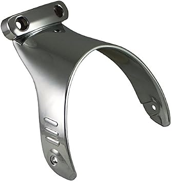 13005 Black Headlight Light and Brackets For V-Rod