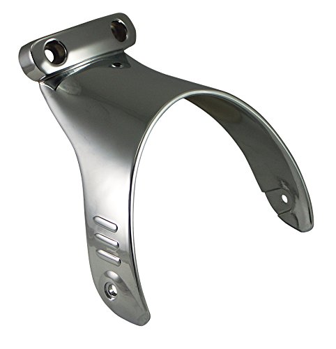 13005 Black Headlight Light and Brackets For V-Rod