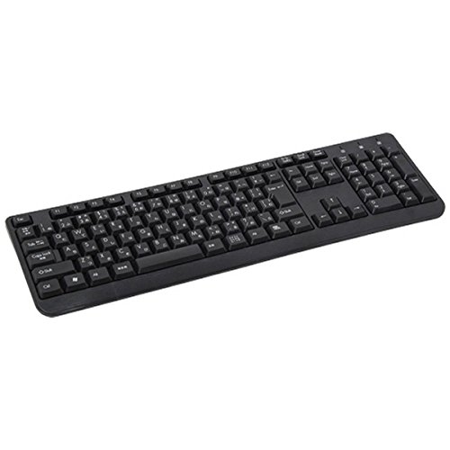TM-UKEY108BK 有線キーボード 日本語108キー TM-UKEY108BK 有線キーボード 日本語108キー