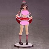 Inkkey 1/6 Ecchi Figure Anime Model Boxed Figure,【Comic Ahum】 Hatano Sara Anime Character Statue,JK School Uniform VER,Ornement de Bureau Cadeau à Collectionner