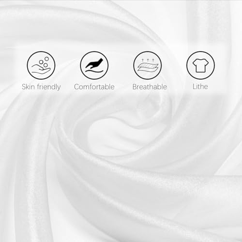 Jolbndcv Women's Scarfs Shawl and Wraps for Evening Dresse Soft Chiffon Lightweight Silky Wedding Shawl Wraps Bridal Scarve4