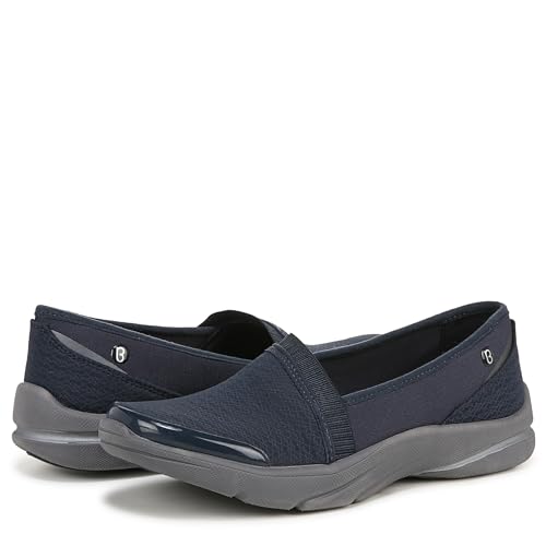 BZees Women's Lollipop Sneaker, Navy Mesh, 6.5 UK