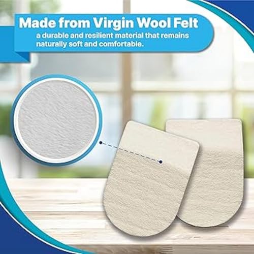Image of Heel Pads by Hapad, Heel Lifts, Sold by The Pair. (2 inch x 7 /16 inch)