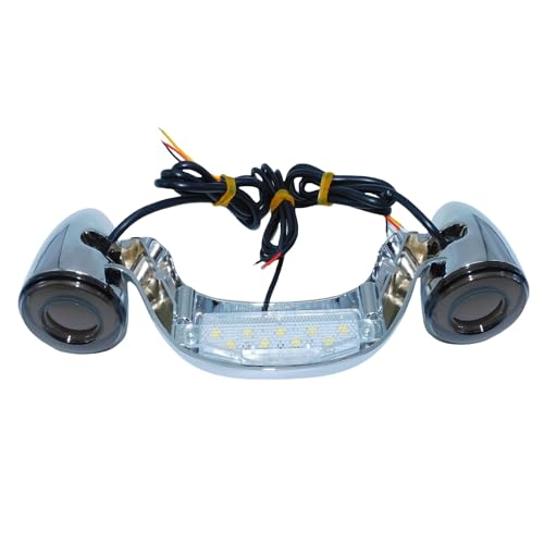 Barra de luz freno LED soluciona la baja visibilidad trasera en moto Touring FLHX desde 2010