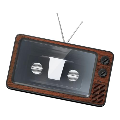 Classical Shaped Smartphone Display Enhancer Portable Brackets Adjustable Viewing Angles ABS Phone Screen Expander Set Portable 