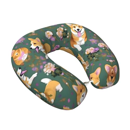 Almohada U-shaped Espuma viscoelástica Tamaño único Negro miniatura 2
