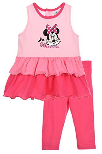 Disney Minnie Ensemble 2 pièces top et legging en coton bébé fille