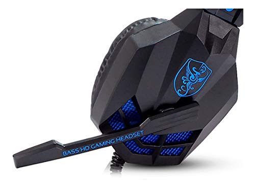 Headset Gamer Microfone Estéreo P2 Super Bass 5.1 HD Pc Computador Notebook Mac Xbox One Xbox Series