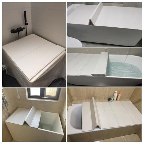 Badstandaard Opvouwbare PVC-stofkap Badhoes Geïsoleerde badhoes Geschikt for de meeste vrijstaande badkuipen - Afbeelding 6