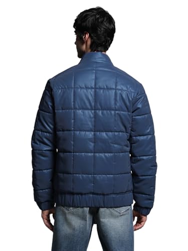 Image of JACK & JONES Men's Polyester Standard Length A-Line Coat
