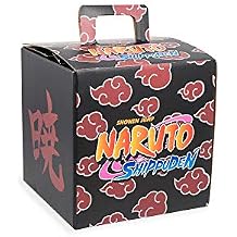 Just Funky Naruto Shippuden Akatsuki Collector Box, Itachi Uchiha Accessories & 5 Themed Collectibles, Fun Anime Collector