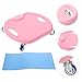 Milisten Abdominal Sliding Disc with Complimentary Mat for Compact Fitness Sliders for Home Workouts for Strengthening Legs and Arms