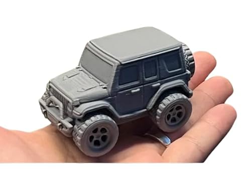 3D Craft Articulated Jeep Wrangler Toy Car,Die-Cast Metal Toy Jeep Model, Off-Road SUV Car Replica, Multicolor, Palm-Size