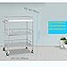 Stainless Steel Medical Trolley, Medical Instrument Trolley/Mobile Treatment Carts, Assemble The Surgical Hand Trucks, Rescue Vehicle Instrument Change Vehicles