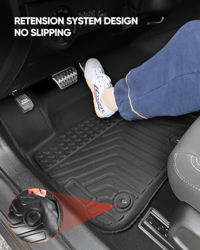 Image of Car Floor Mats for Dodge Charger for Chrysler 300 RWD 2011-2023 3 PCS