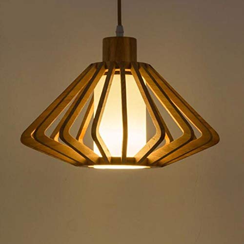 Lustre en bois moderne pour corriger le manque de luminosité du salon