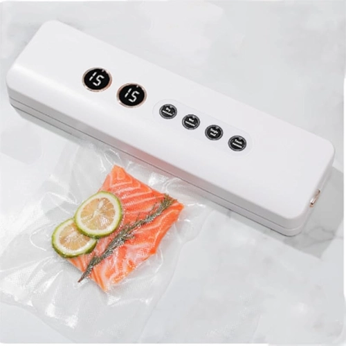 Seladora a Vácuo Portátil Branca Silenciosa - 110-220V