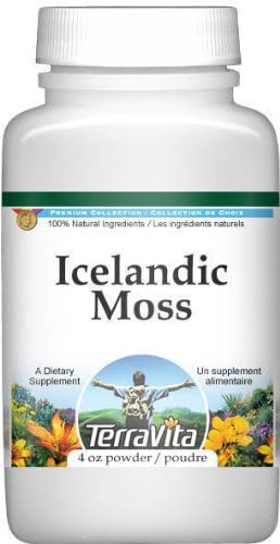 TerraVita Polvo de musgo islandés (4 oz, ZIN 513839) - Paquete de 2