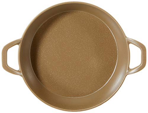 Quid 7669059 TARTER 19X15X4 MELAMIN Sand Boreal QD, Stainless Steel