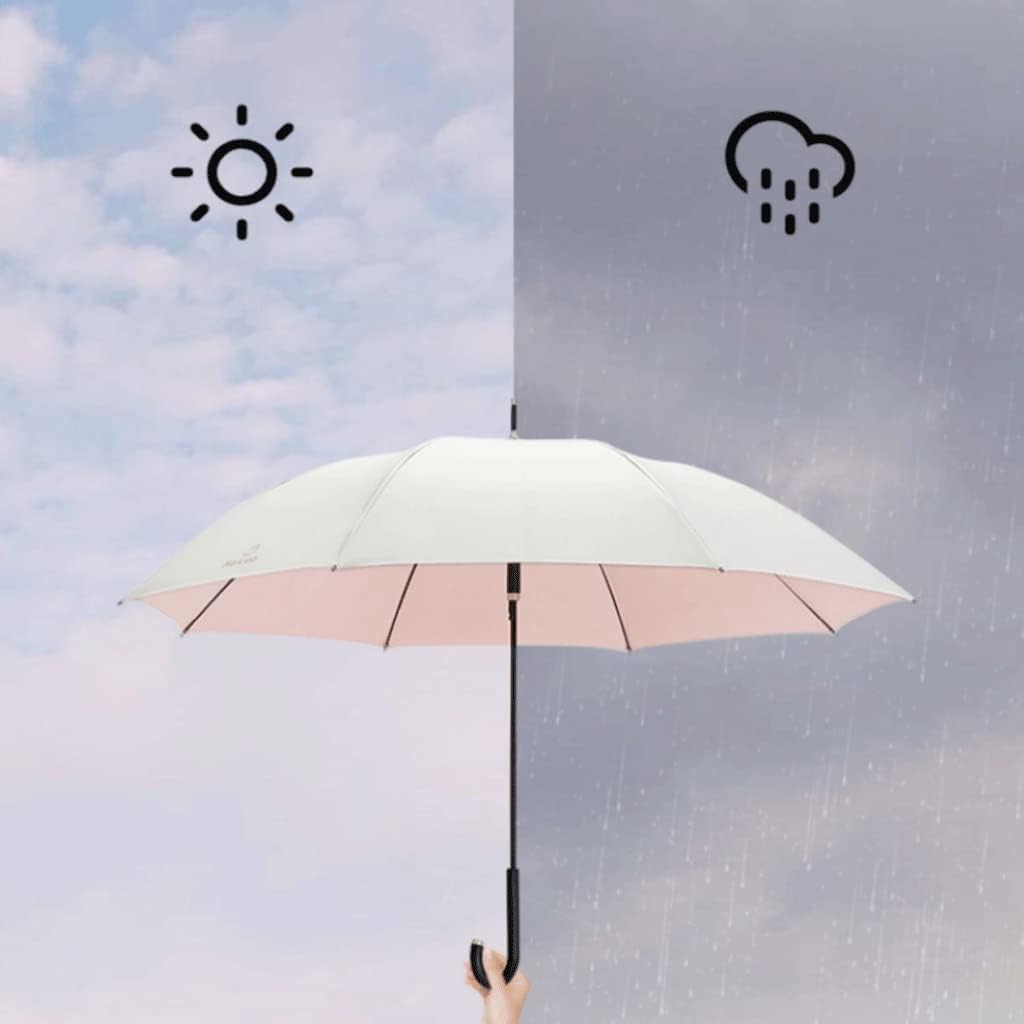 Portable Umbrella for Travel Oversized Golf Umbrella with Comfortable Handle Vented Windproof Waterproof Stick Umbrellas Umbrella Outdoor(B)