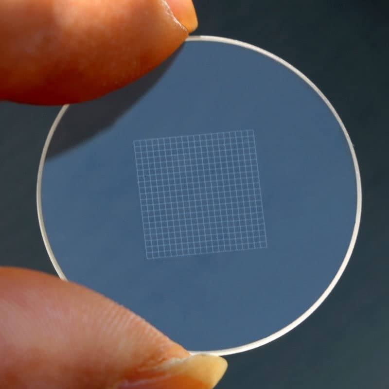 Réticule optique micromètre de rechange pour microscope de laboratoire