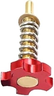 Motorcycle Carburetor Fuel Mixture Idle Speed Adjuster Screw Kit Fit For PWK Carb Red Blue(Red)