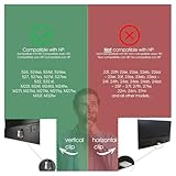 VESA Mount Adapter，Compatible for HP Series 5 27 31.5 Inch 527sa 527sw 527sf 532sf FHD Monitor Bracket Mounts to Arm/Desk Mount，TV Stand - Image 4