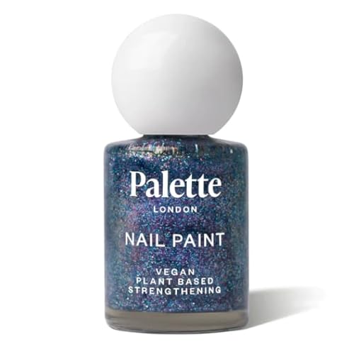 Palette London Light & Lustre Nail Paint - Halal, Vegan, Breathable Nail Polish - 11ml (Sea Nymph)