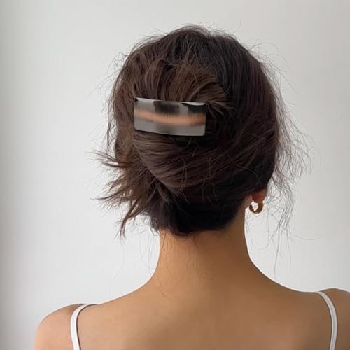 Presilhas de cabelo femininas 2 pacotes de grampos de cabelo franceses presilhas de cabelo para meni