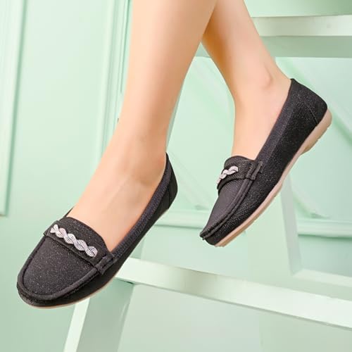 Image of Centrino Women's Bellies | Soft Cushioned Footbed for Extra Comfort | Stylish & Elegant Look for Ladies | Fashionable & Durable Bellies | Comfort & Quality (9485)