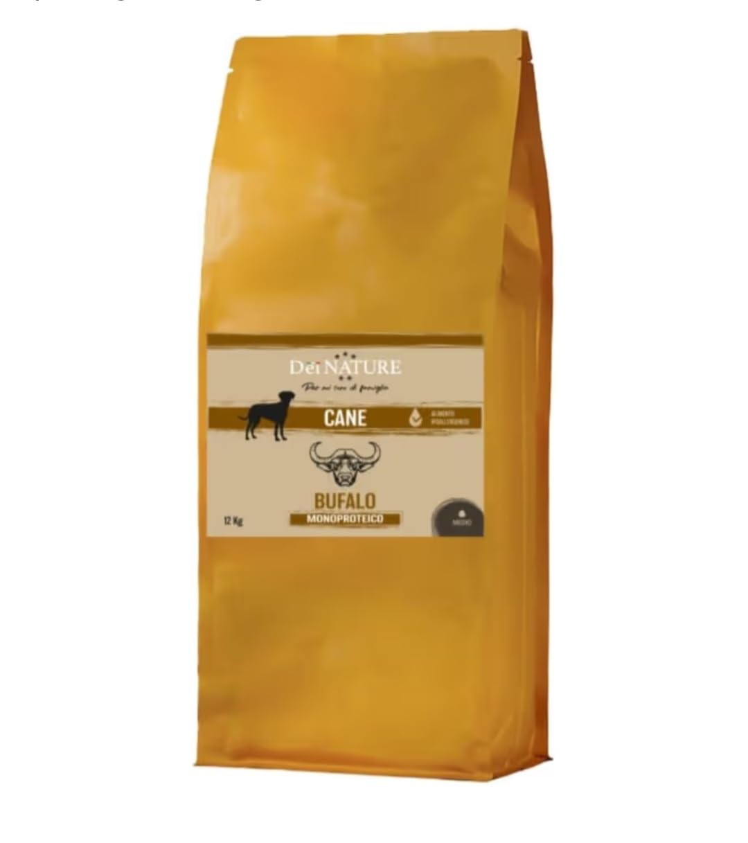 Krokiety dla psów, Monoproteinowy bawół, hipoalergiczny, 12 kg