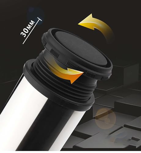 Support réglable en acier inoxydable de 35 cm pour tables avec vis