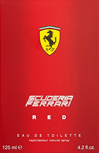 Ferrari Scuderia Red Eau De Toilette Spray, 4.2 Ounce #TOP1