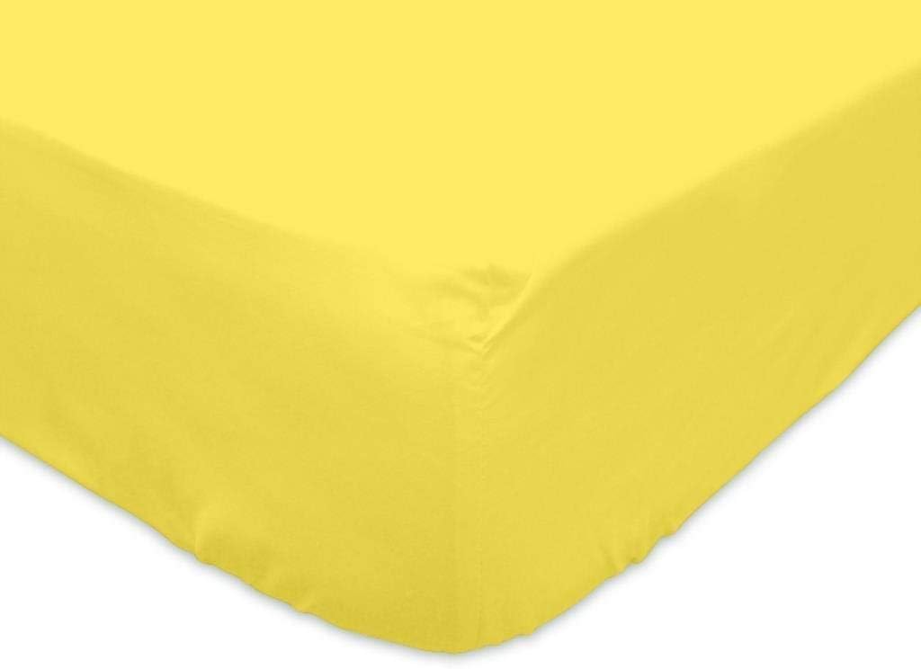 1 Piece Fitted Sheet (Bottom Sheet Only) Fits Upto 15" inches Deep Pocket 1000 Thread Count Egyptian Quality Cotton Solid Pattern (Queen, White)
